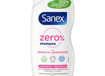 Sanex Shampoo zero% gevoelige huid parfumvrij
