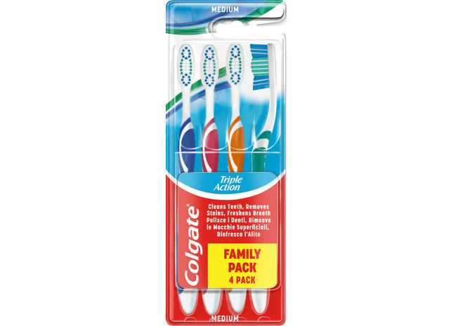 Colgate Triple action medium tandenborstels