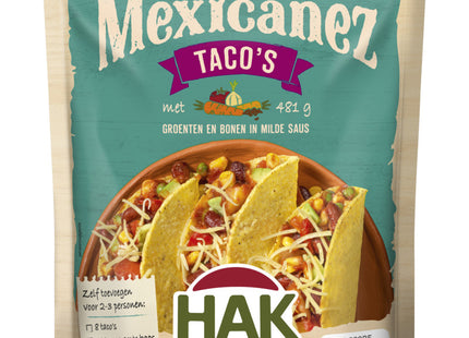 Hak Mexicanez taco's