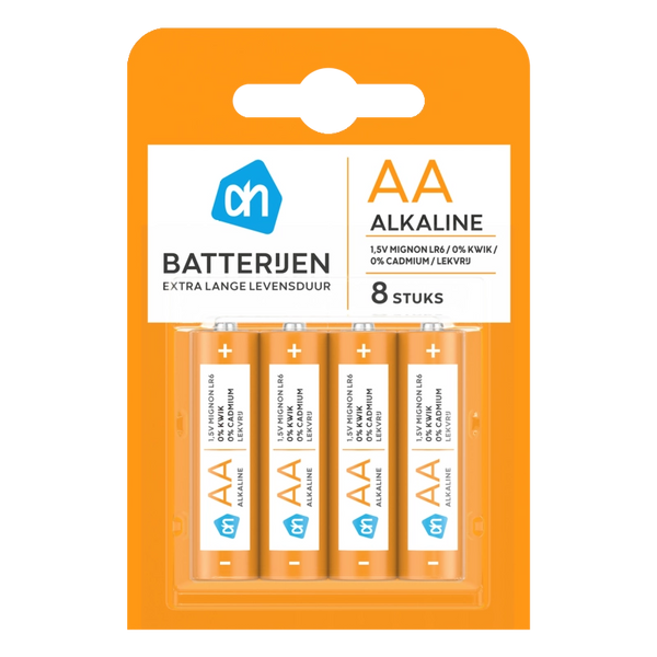 AA alkaline 1,5V mignon lange levensduur