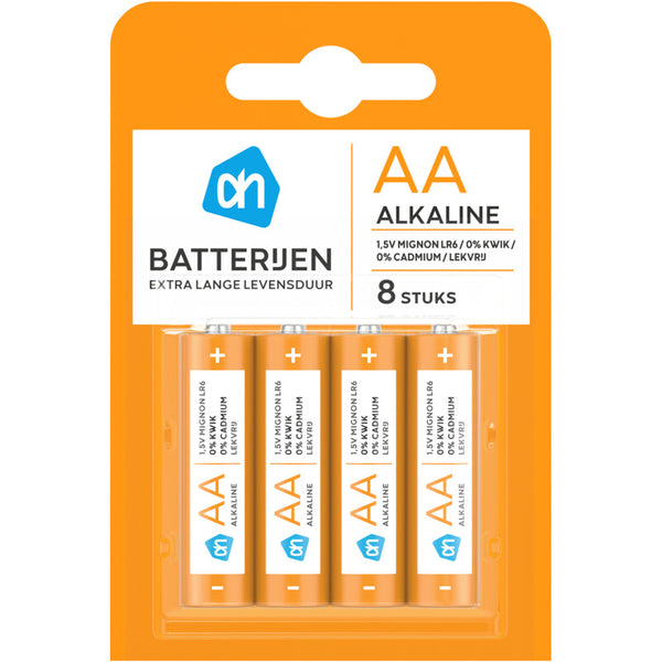 AA alkaline 1,5V mignon lange levensduur
