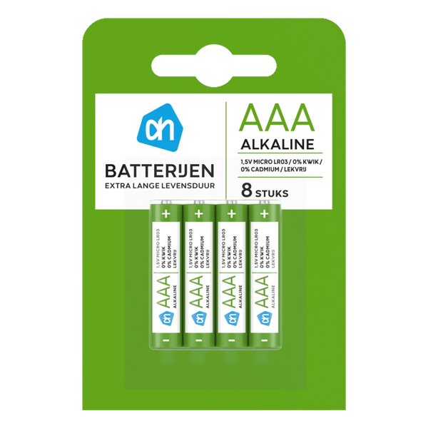 Micro AAA Alkaline 1,5V LR03