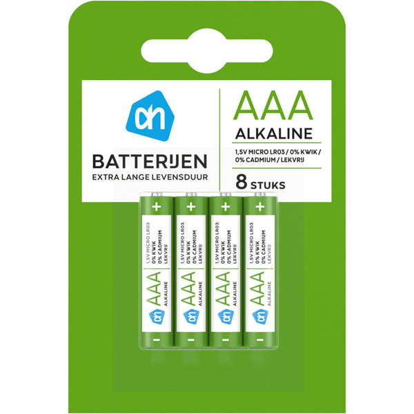 Micro AAA alkaline 1,5V LR03