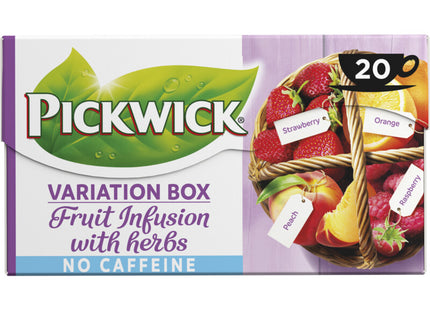 Pickwick Variation box fruit infusion with herbs