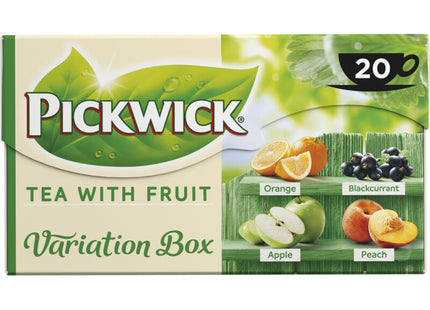 Pickwick Tea with fruit variaton box green