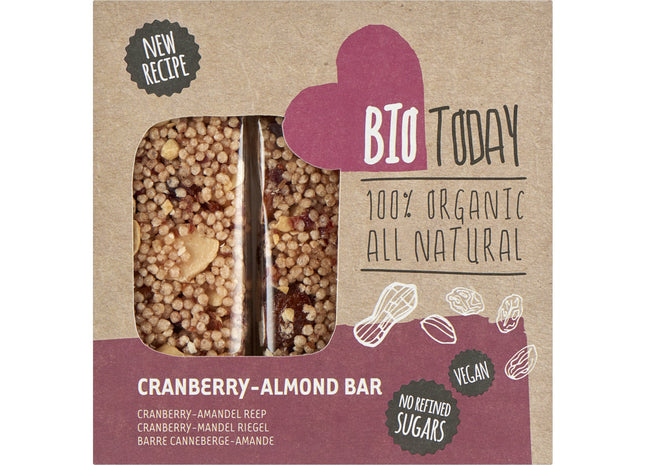 BioToday Cranberry-amandel reep  Dutchshopper