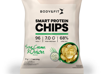 Body & Fit Smart protein chips sour cream & onion