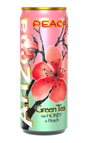 Arizona green tea peach