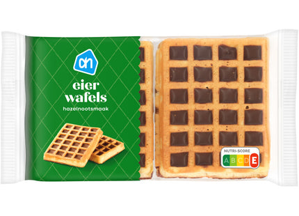Eierwafels met hazelnootsmaak