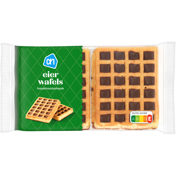 Eierwaffeln mit Haselnussgeschmack