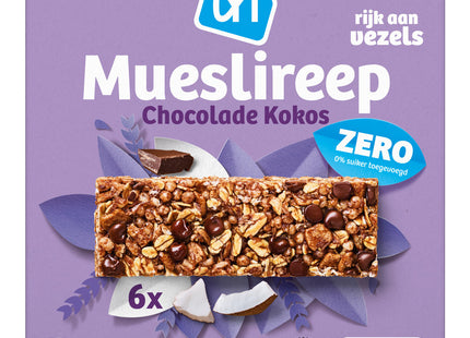 Muesli bar chocolate coconut zero