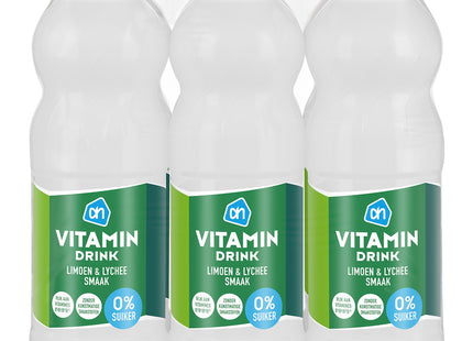 Vitamin drink lime lychee 0% 6-pack