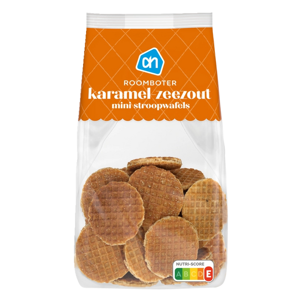 Stroopwafel Mini Karamell Meersalz