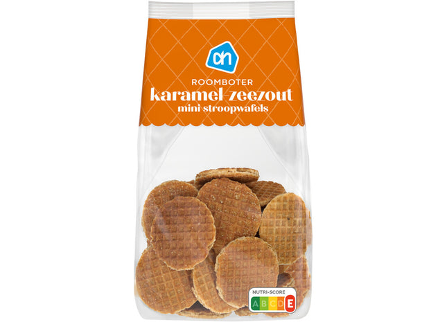 Stroopwafel mini karamel zeezout