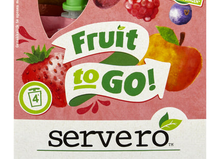 Servero Squeeze fruit apple, strawberry, raspberry