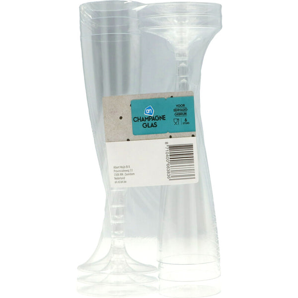 Champagneglas plastic