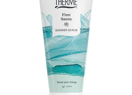 Therme Finn sauna fresh shower scrub