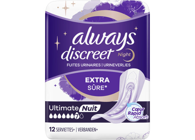 Always Discreet Verband gegen Urinverlust