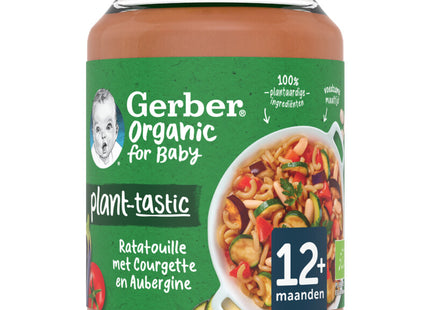 Gerber Organic Baby ratatouille eggplant 12+m