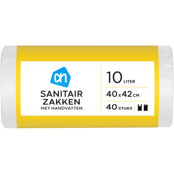Sanitärtüten mit Griffen 10 Liter