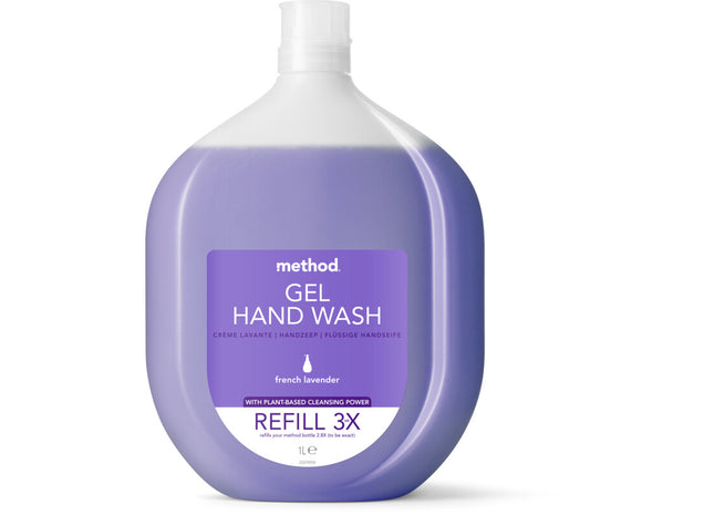 Method Gel hand wash french lavender navulling