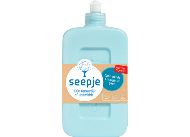 Seepje Spülmittel spritzt Eukalyptus