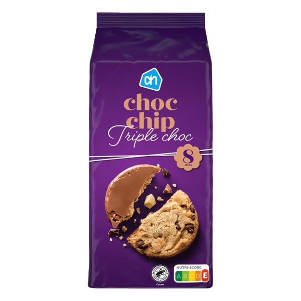 Chocolate chip triple chocolate