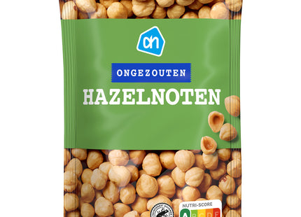 Unsalted hazelnuts