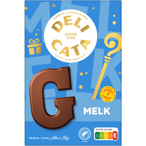 Delicata Chocoladeletter melk G