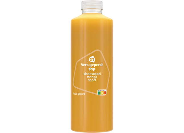 Vers sap mango sinaasappel appel