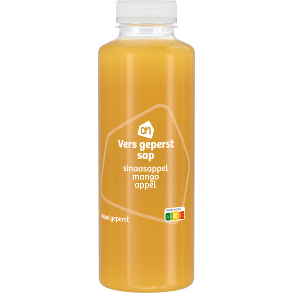 Vers sap mango sinaasappel appel