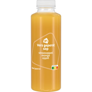 Vers sap mango sinaasappel appel