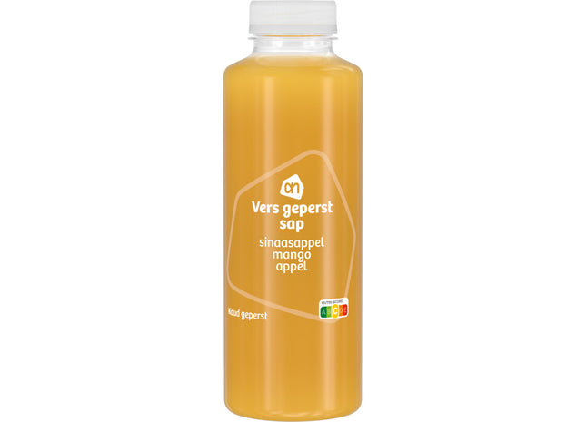 Vers sap mango sinaasappel appel