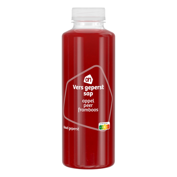 Frischer Saft Apfel-Birne-Himbeere