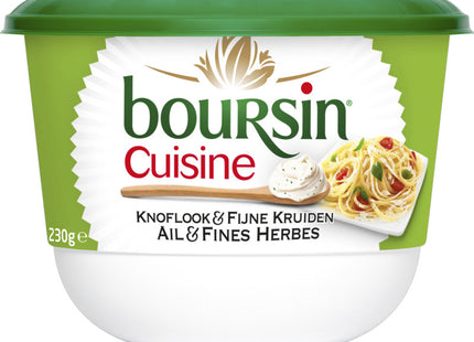 Boursin Cuisine knoflook & fijne kruiden