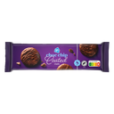 Choc chip omhuld met melkchocolade