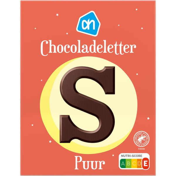 Chocoladeletter puur