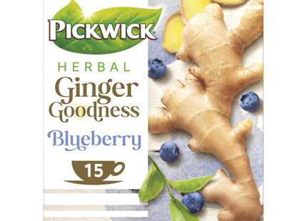Pickwick Herbal ginger goodness blueberry