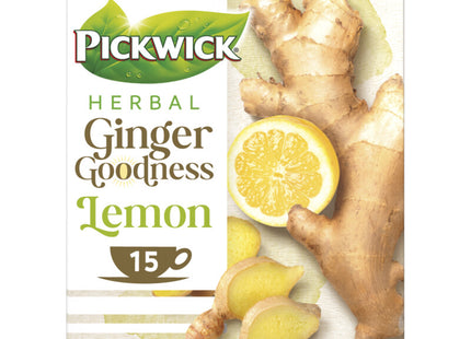 Pickwick Ginger goodness lemon