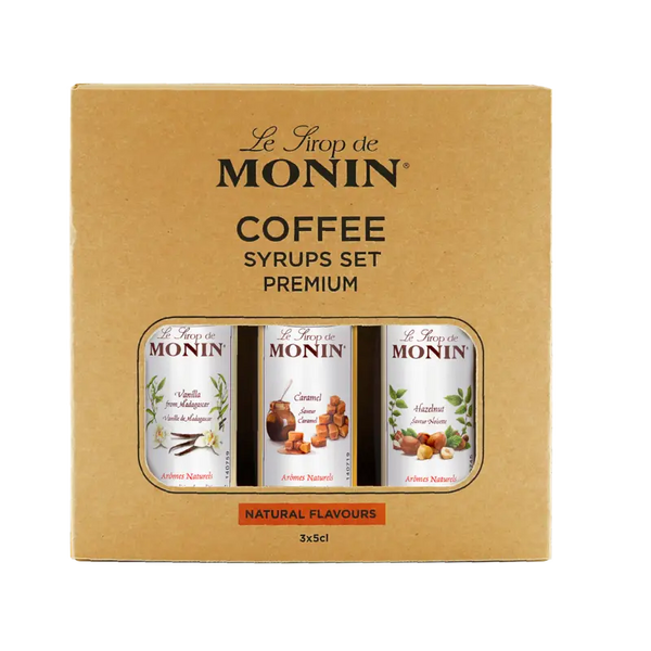 Monin Coffee Syrups Set Premium