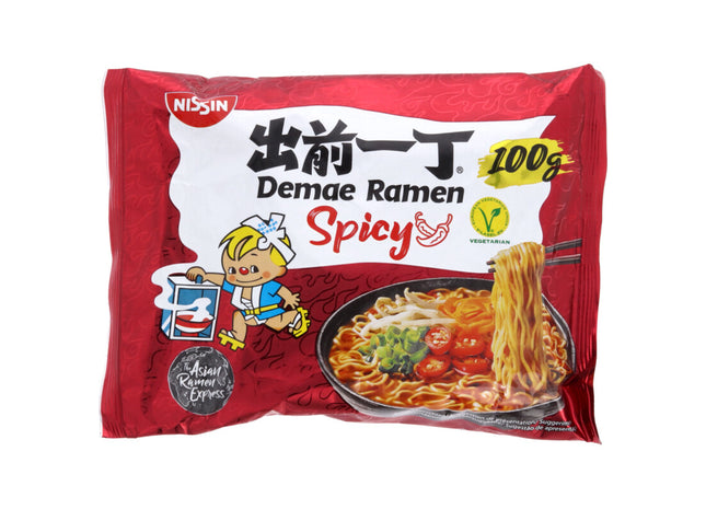 Nissin Demae ramen spicy