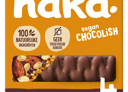 Nakd. Vegan chocolish peanut cocao bars
