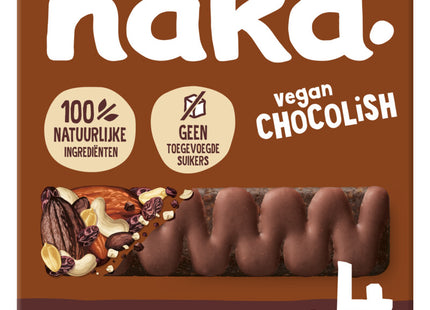 Nakd. Vegan chocolish double cocao bars