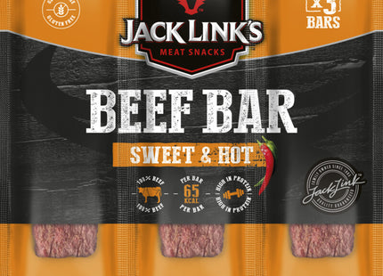 Jack Link's Beef bar sweet & hot 3-pack