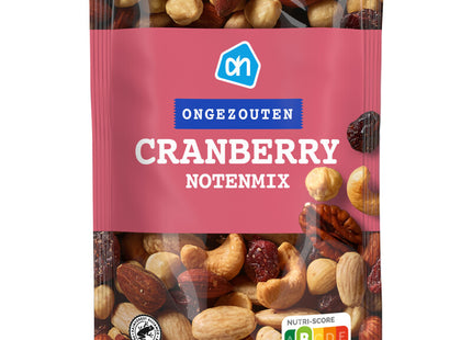 Cranberry notenmix ongezouten