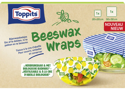 Toppits Beeswax wraps