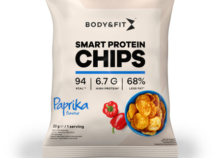 Body & Fit Smart protein chips paprika flavour