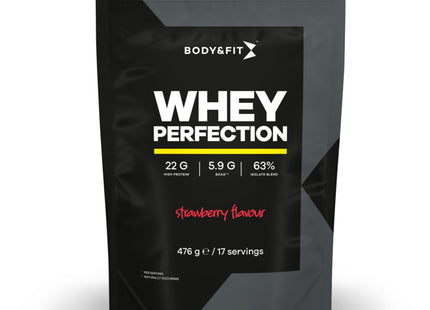 Body &amp; Fit Whey perfection strawberry flavour