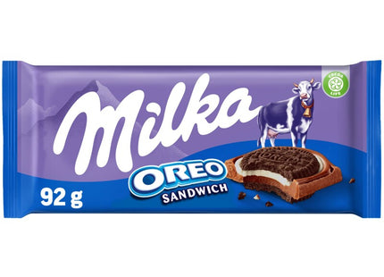 Milka Chocolate bar oreo sandwich