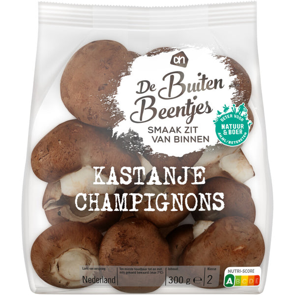 Buitenbeentjes Kastanjechampignons